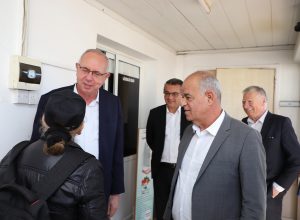 CTP heyeti Cengiz Topel Hastanesi’ni ziyaret etti