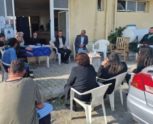 CTP Geçitkale-Serdarlı Belediye Başkan adayı Öztaş Çamlıca, Sütlüce, Nergisli ve Kurudere’yi ziyaret etti