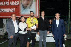 Hasan Ramadan Cemil Devlet Daireleri arası halı saha futbol turnuvası Arçelik özel ödülü