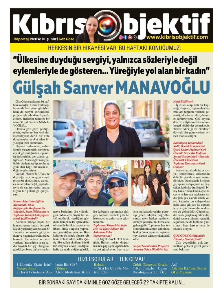 Nefise Düşünür ile Göz Göze - Gülşah Sanver Manavoğlu